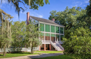 Exterior of Oakley House at Audubon State Historic Site